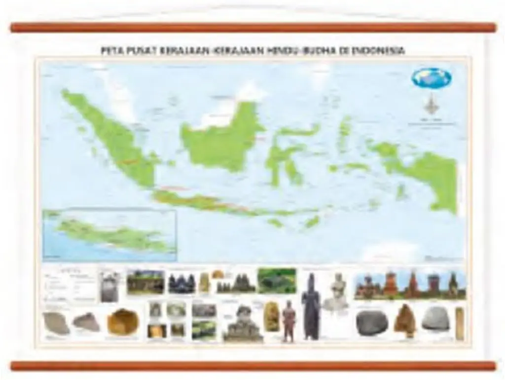 Peta Pusat KerajaanKerajaan HinduBudha Di Indonesia