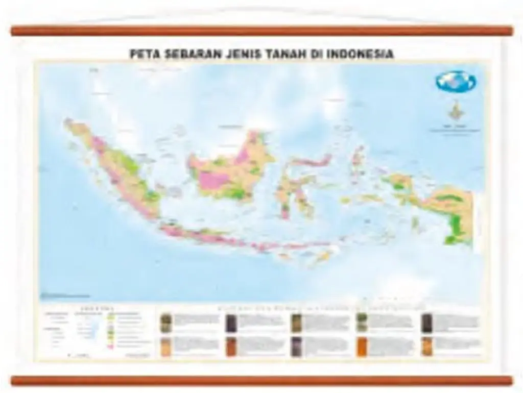 Peta Sebaran Jenis Tanah Di Indonesia