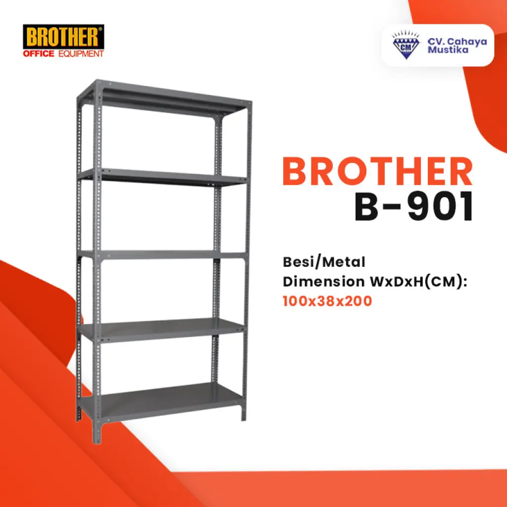 Rak Besi Serba Guna Brother B901