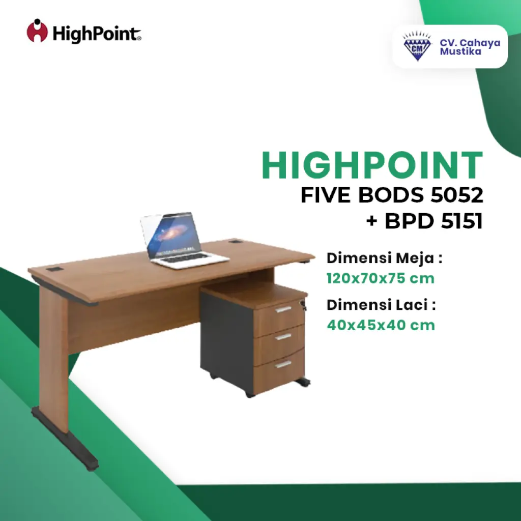 Meja HIGHPOINT FIVE BODS 5052  BPD 5151