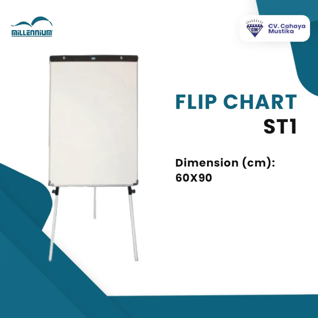 Millenium Flip Chart ST1 Uk 60 x 90 cm