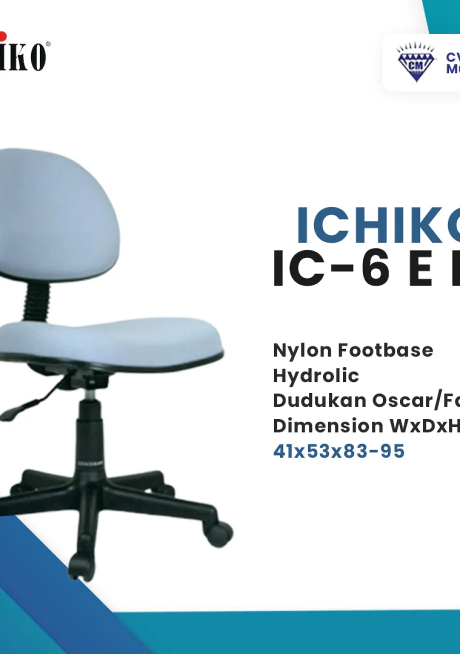 Kursi Kerja Kursi Staff Hidrolis Ichiko IC 6 EH 1 ~item/2021/10/5/ic_6_e_h