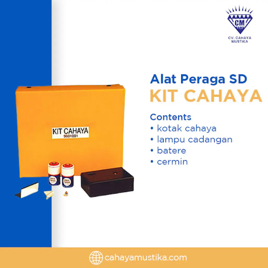 Kit Cahaya Alat Peraga SD