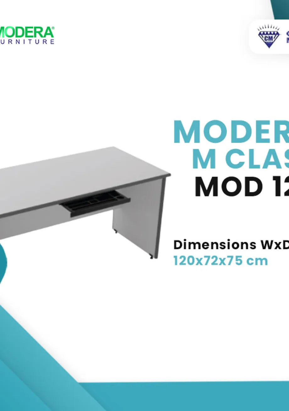 Meja Kerja Meja Kantor Modera M Class MOD 120 Uk. 120 x 72 x 75 cm 1 ~item/2021/10/5/mod120