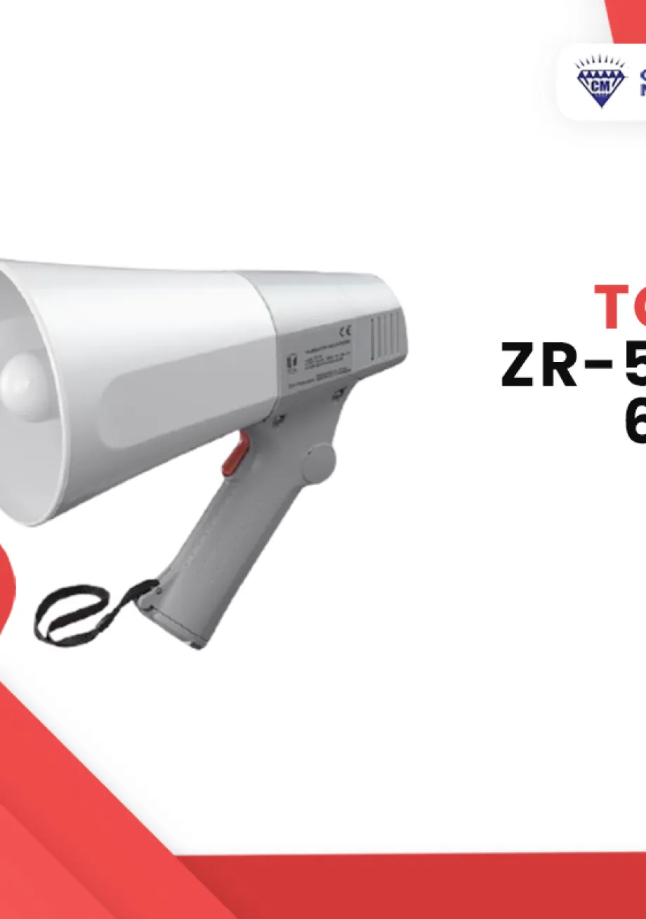 Speaker HANDGRIP MEGAPHONE TOA ZR-510S / ZR-510W 6W WITH SIRENE/WHISTLE 1 ~item/2021/10/5/zr510w