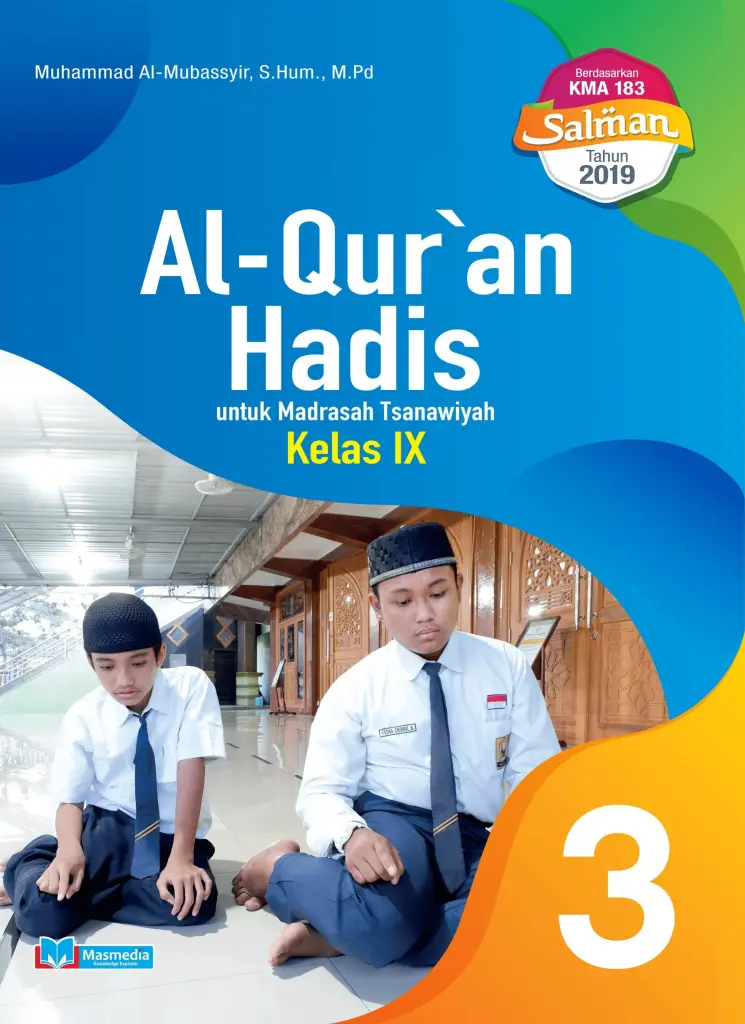 Salman Al Qur an Hadis MTs IX  KMA 183 tahun 2019