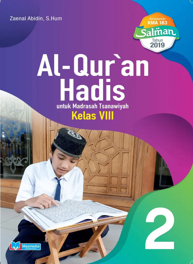 Salman Al Qur an Hadis MTs VIII  KMA 183 tahun 2019