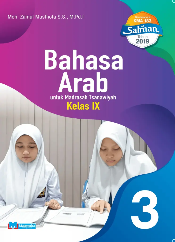 Salman Bahasa Arab MTs IX  KMA 183 tahun 2019