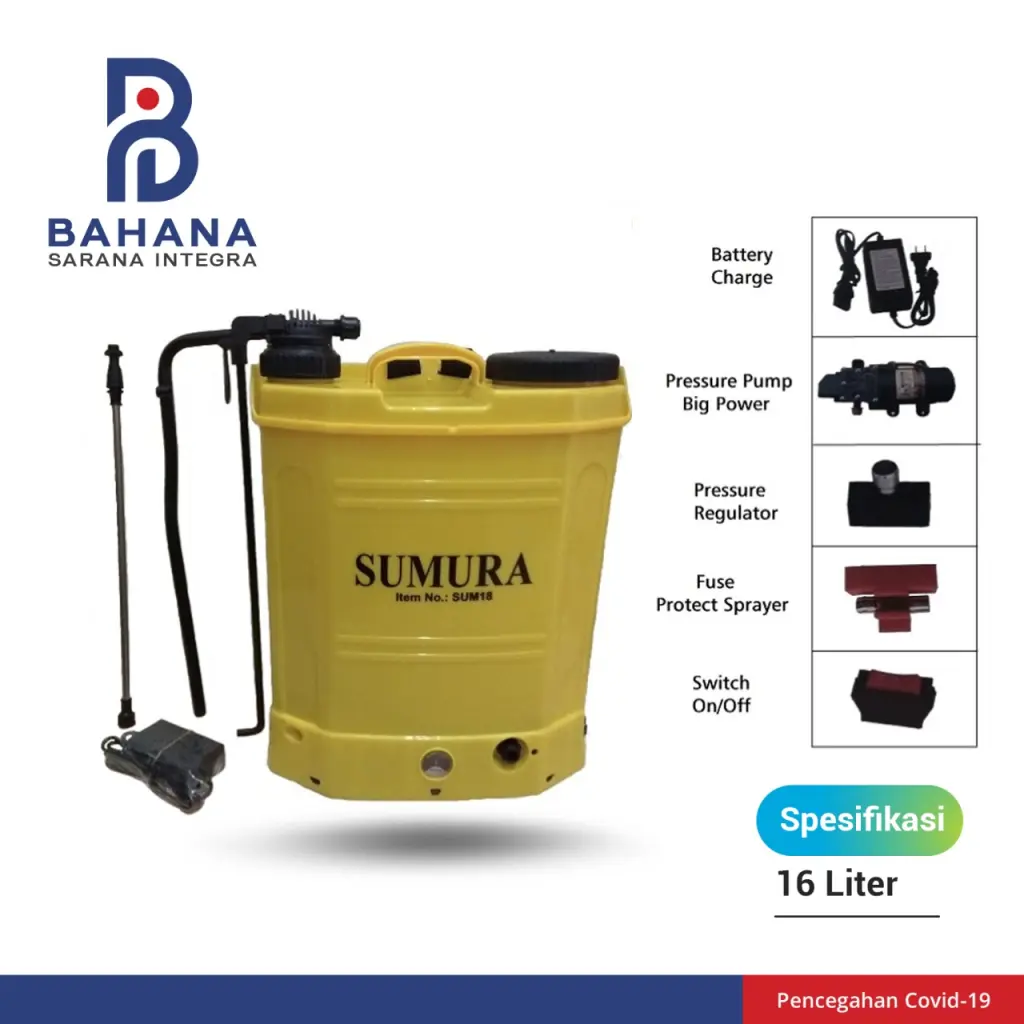 Sprayer SUMURA 16 Liter 