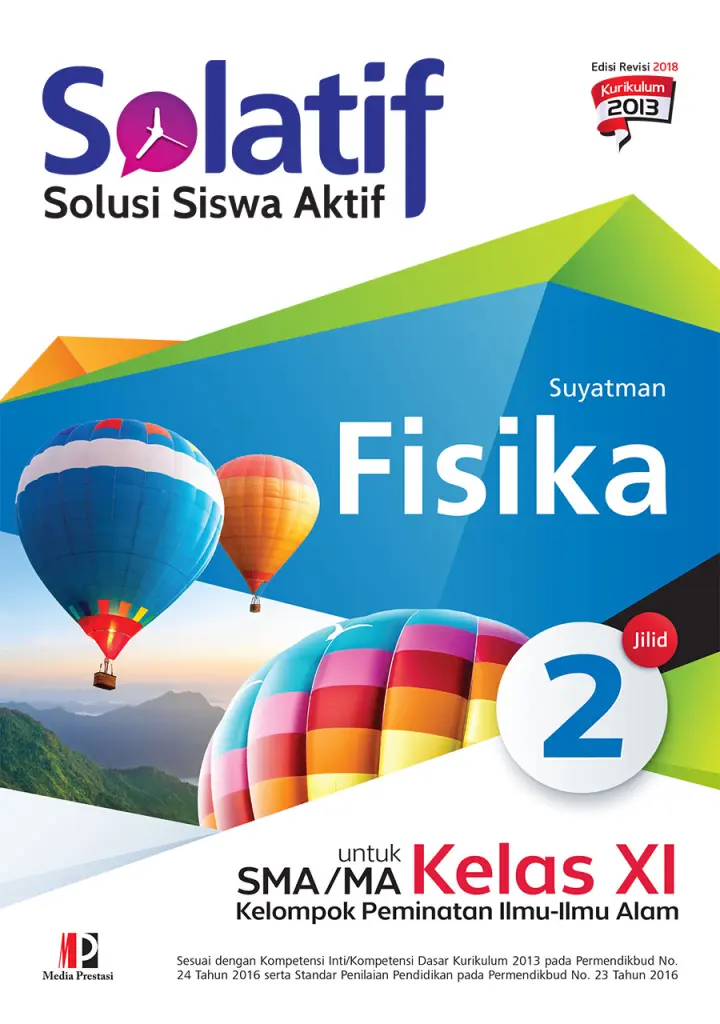 SOLATIF Fisika untuk SMAMA Kelas XI Kelompok Peminatan IlmuIlmu Alam