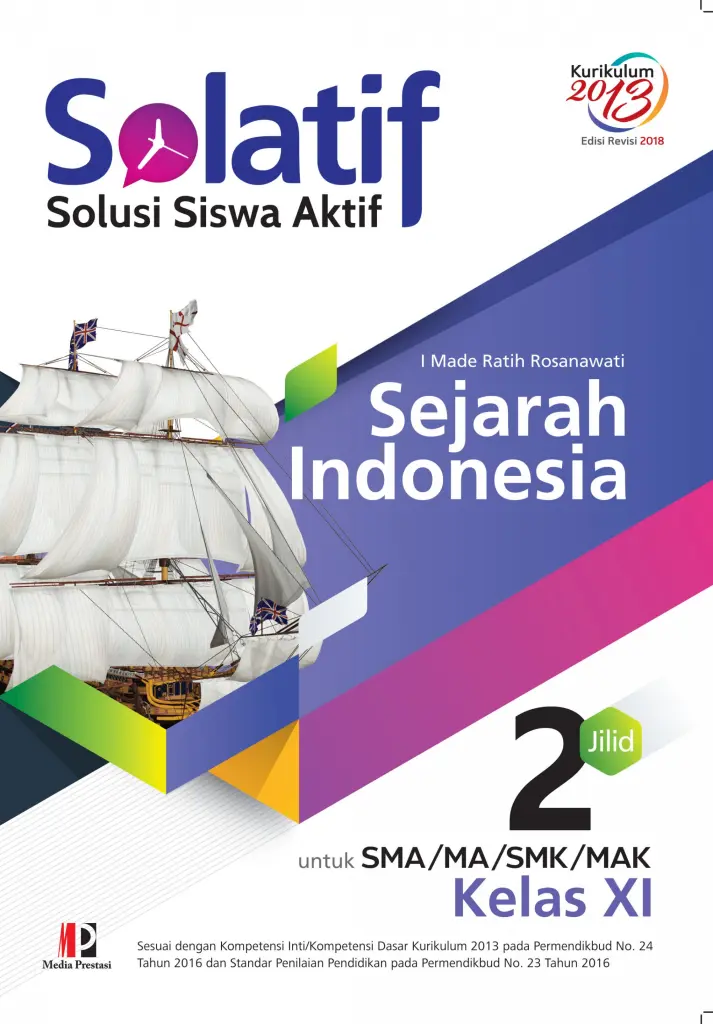 SOLATIF Sejarah Indonesia SMAMASMKMAK Kelas XI  Kurikulum 2013 Edisi Revisi 2016 Logo 2018