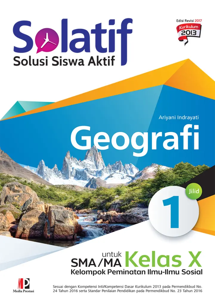 SOLATIF Geografi untuk SMAMA Kelas X Kelompok Peminatan IlmuIlmu Sosial