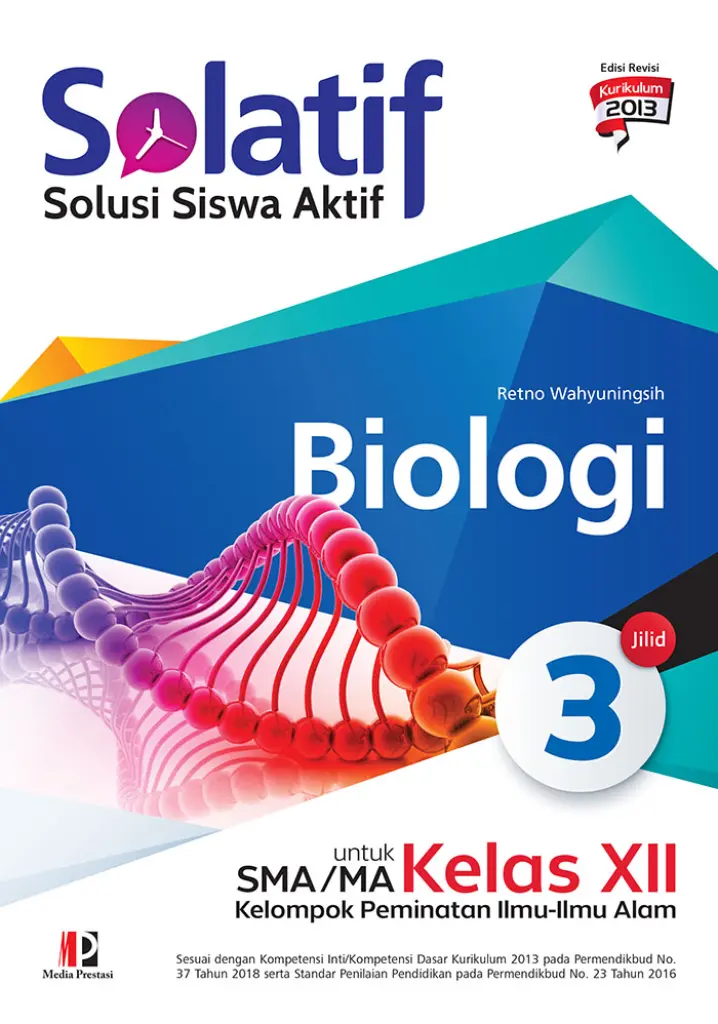 SOLATIF Biologi untuk SMAMA Kelas XII Kelompok Peminatan IlmuIlmu Alam