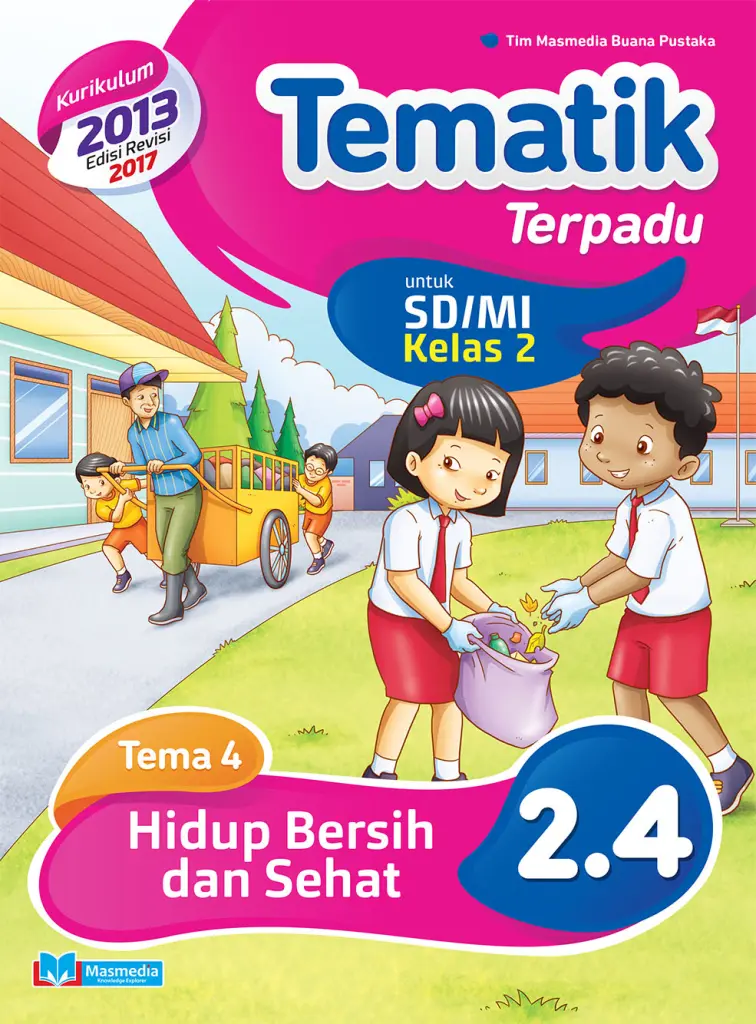 Tematik Terpadu Hidup Bersih dan Sehat SDMI kelas 2 tema 4 kurikulum 2013 Edisi Revisi