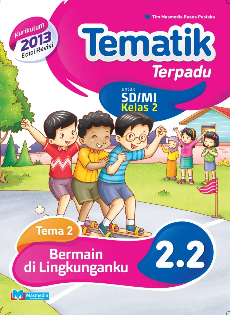 Tematik Terpadu Bermain di Lingkunganku SDMI kelas 2 tema 2 kurikulum 2013 Edisi Revisi