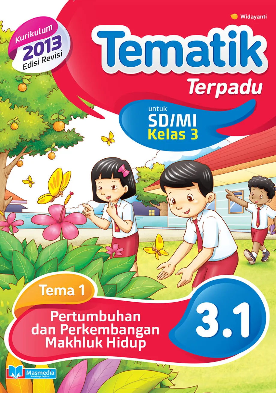 Alat Peraga Sekolah Lainnya Tematik Terpadu Pertumbuhan dan Perkembangan makhluk Hidup SD/MI Kelas 3 Tema 1 - Kurikulum 2013 Edisi Revisi 1 ~item/2021/9/1/31