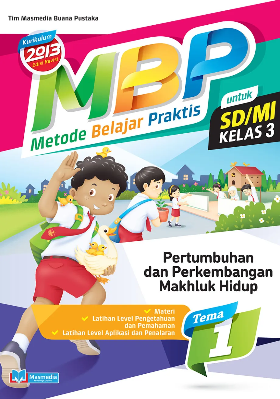 Alat Peraga Sekolah Lainnya Metode Belajar Praktis SD/MI Pertumbuhan dan Perkembangan makhluk Hidup Kelas 3 Tema 1 - Kurikulum 2013 Edisi Revisi 1 ~item/2021/9/1/31