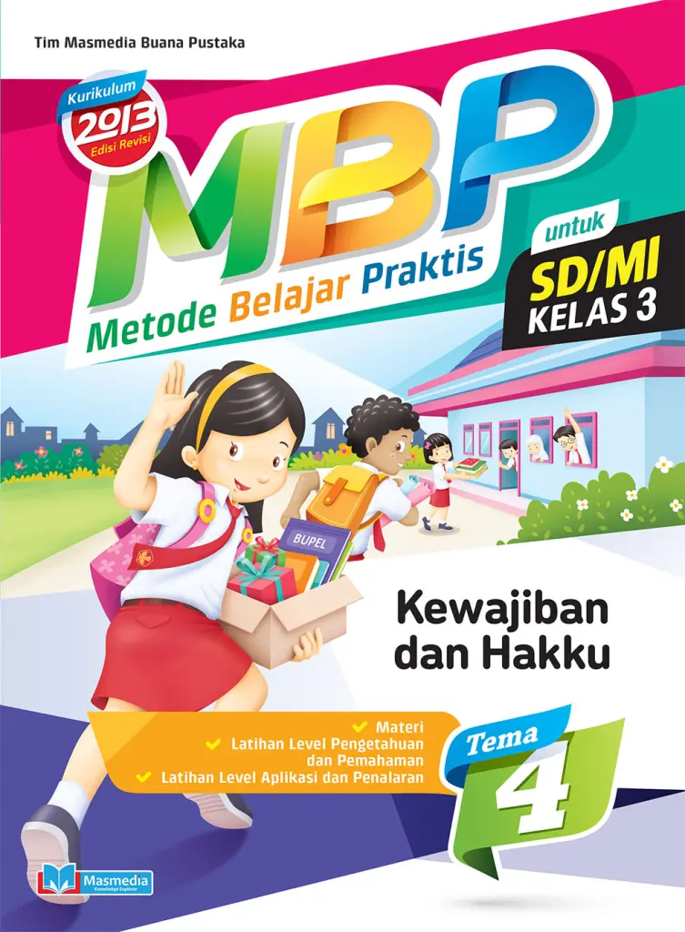 Metode Belajar Praktis SDMI Kewajiban dan Hakku Kelas 3 Tema 4 Kurikulum 2013 Edisi Revisi