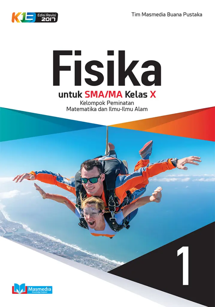 Fisika SMAMA kelas X Peminatan kurikulum 2013 revisi 2016 logo 2017