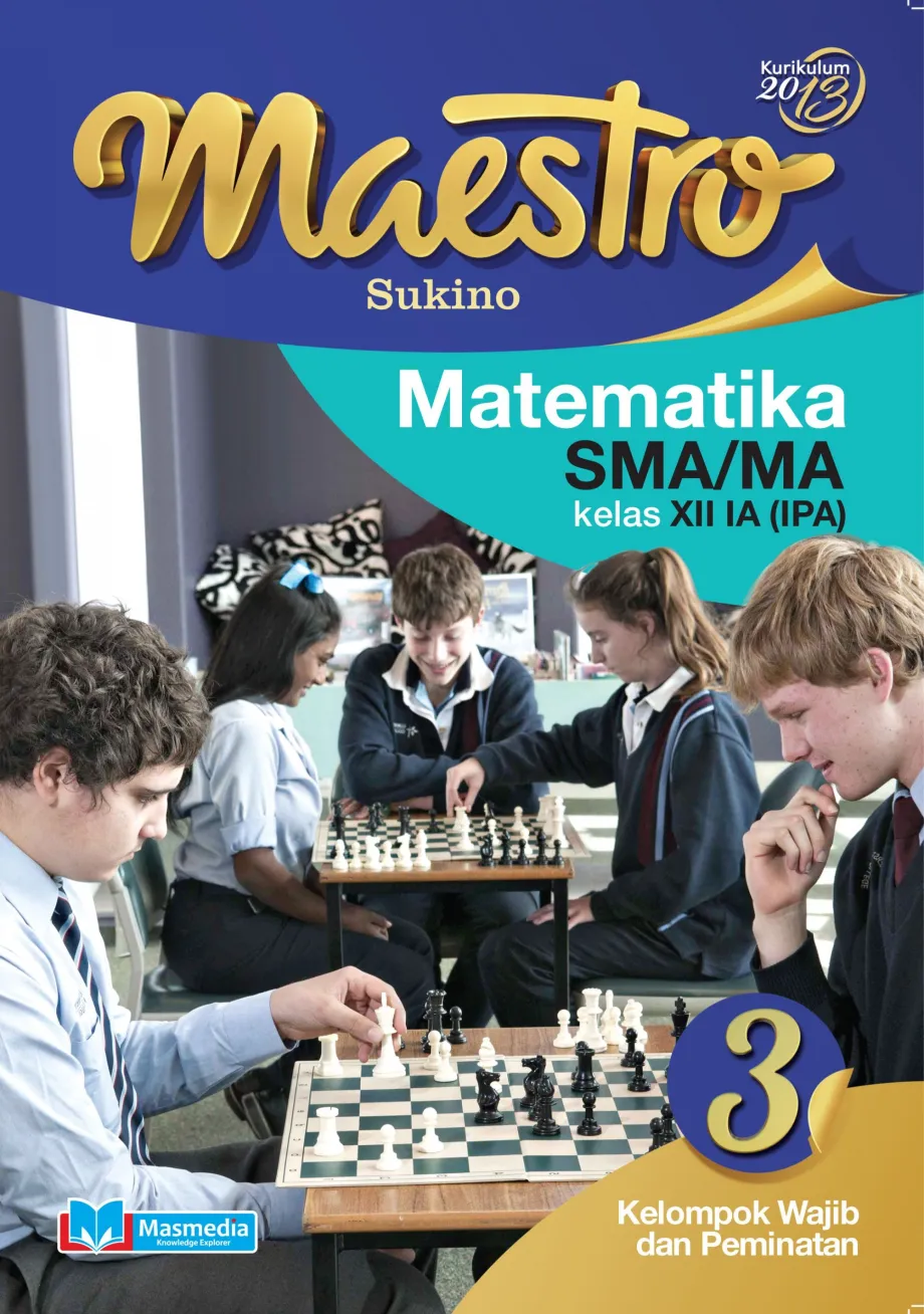 Alat Peraga Sekolah Lainnya Maestro Matematika SMA/MA Kelas XII IIA (IPA) Wajib dan Peminatan 1 ~item/2021/9/1/449190660