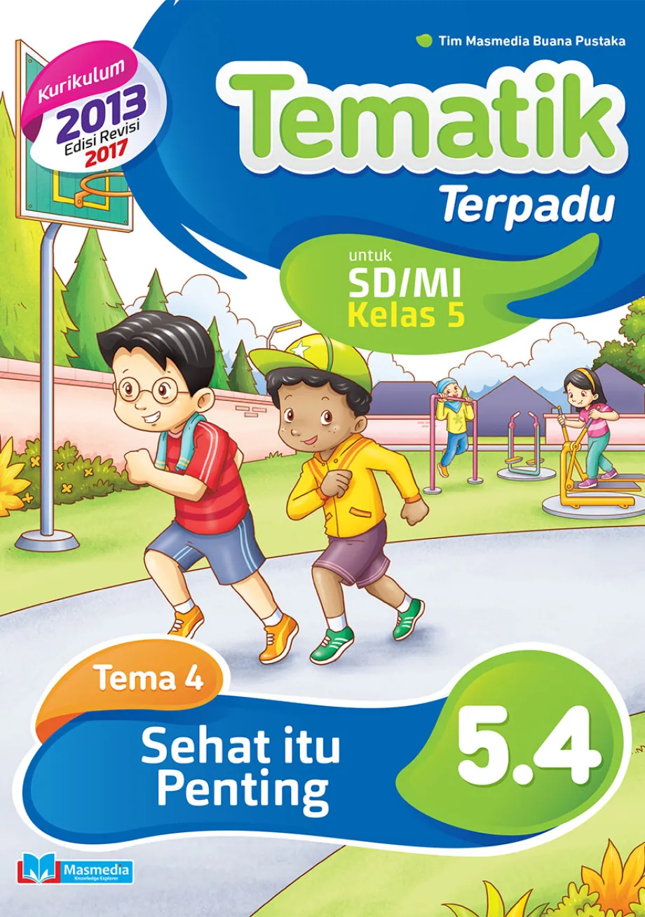 Alat Peraga Sekolah Lainnya Tematik Terpadu Sehat itu Penting SD/MI kelas 5 tema 4 kurikulum 2013 revisi 2017 1 ~item/2021/9/1/54