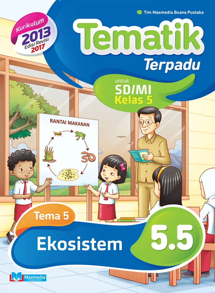 Tematik Terpadu Ekosistem SDMI kelas 5 tema 5 kurikulum 2013 revisi 2017