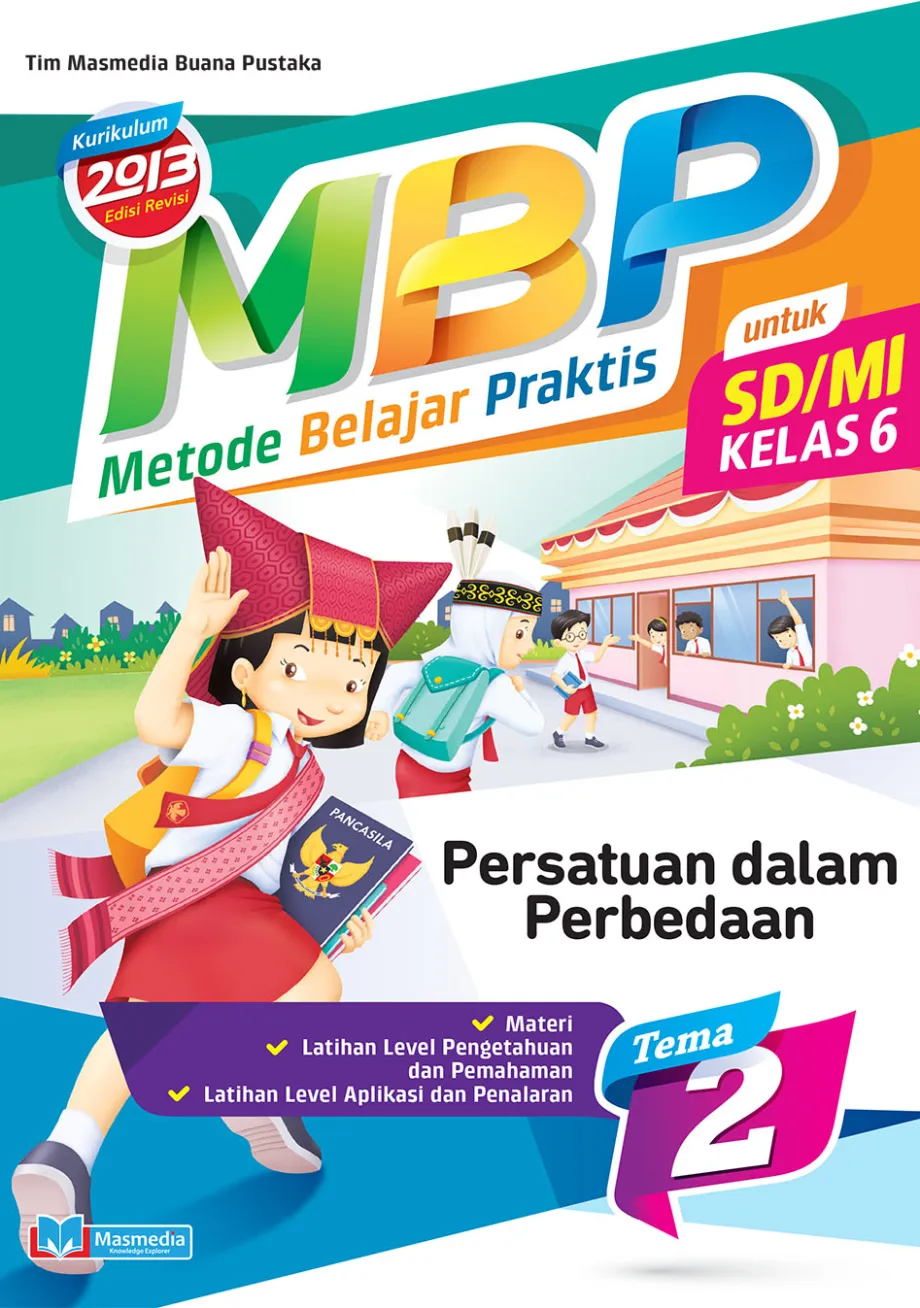 Alat Peraga Sekolah Lainnya Metode Belajar Praktis SD/MI Persatuan dalam Perbedaan Kelas 6 Tema 2 - Kurikulum 2013 Edisi Revisi 1 ~item/2021/9/1/62