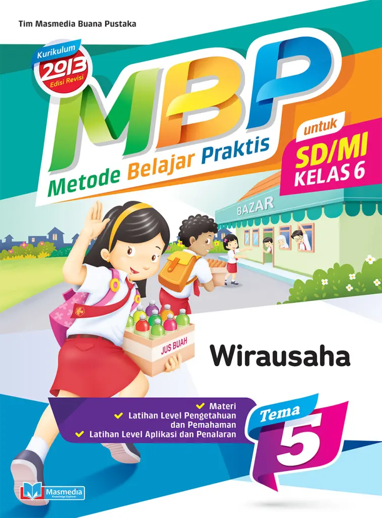 Metode Belajar Praktis SDMI Wirausaha Kelas 6 Tema 5  Kurikulum 2013 edisi revisi