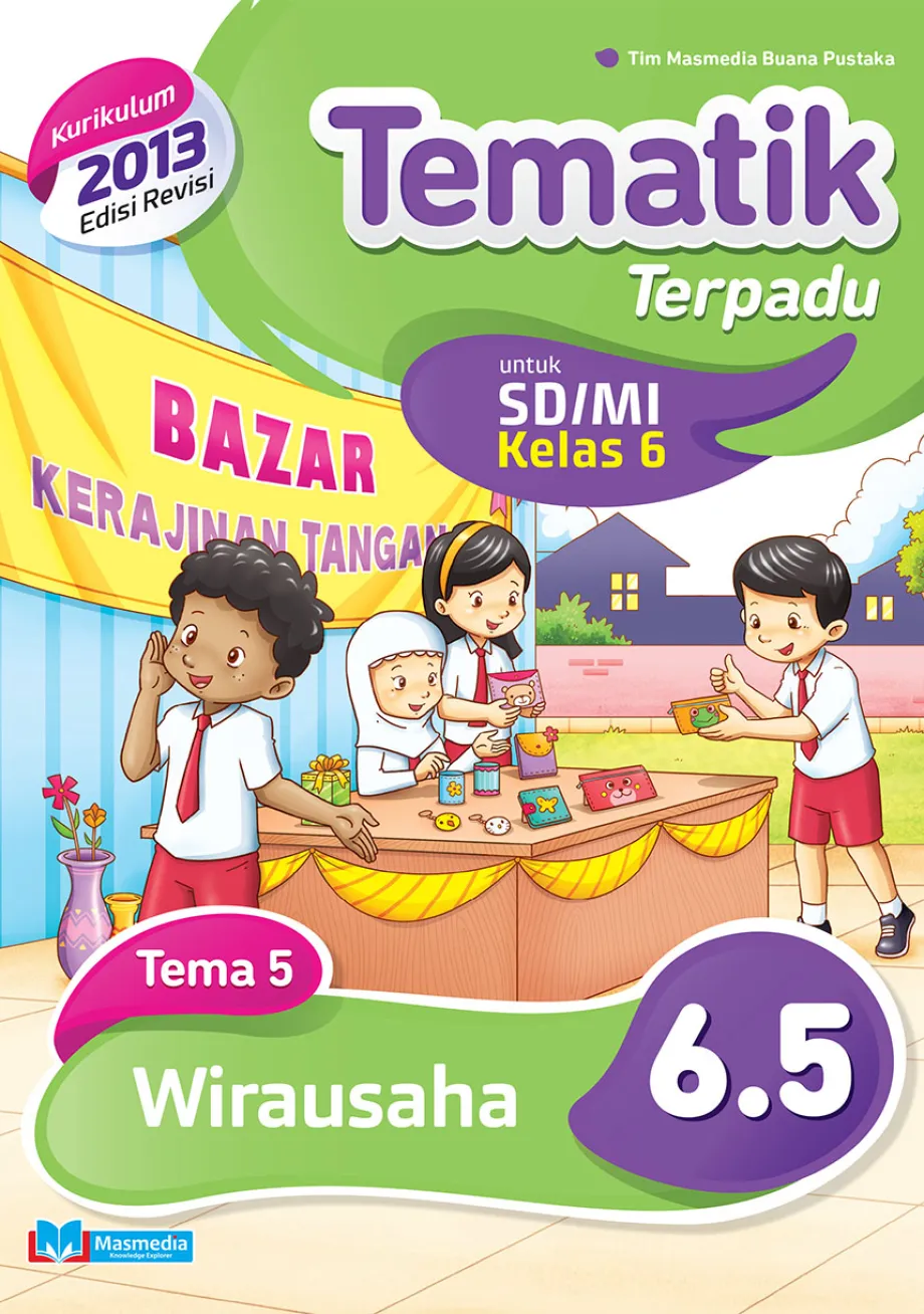 Alat Peraga Sekolah Lainnya Tematik Terpadu Wirausaha SD/MI Kelas 6 Tema 5 - Kurikulum 2013 Edisi Revisi 1 ~item/2021/9/1/65