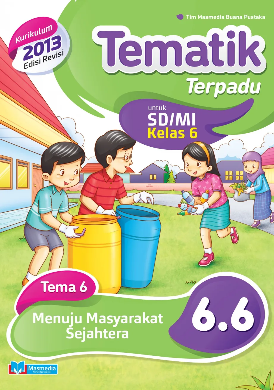 Alat Peraga Sekolah Lainnya Tematik Terpadu Menuju Masyarakat Sejahtera SD/MI kelas 6 tema 6 - Kurikulum 2013 Edisi Revisi 1 ~item/2021/9/1/66