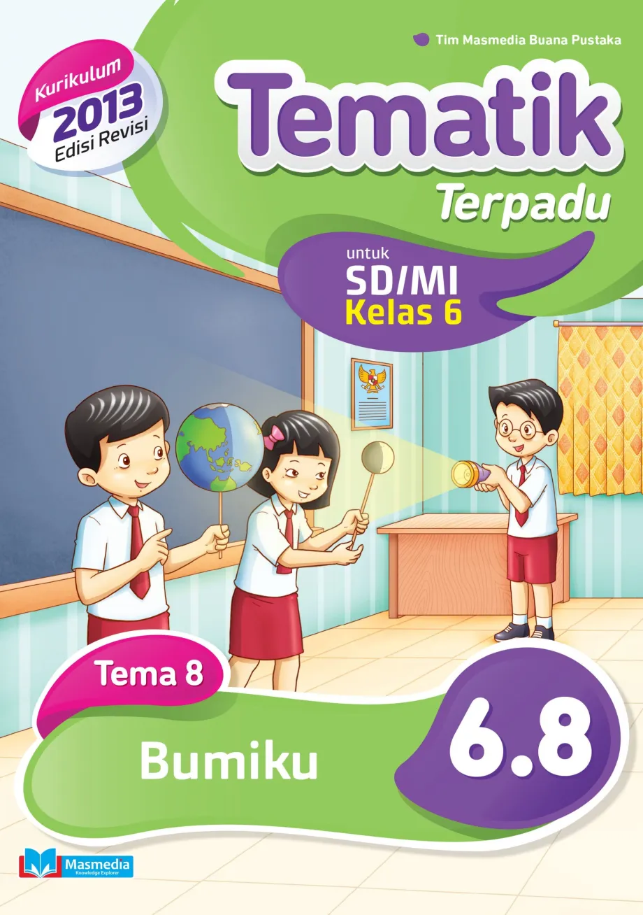 Alat Peraga Sekolah Lainnya Tematik Terpadu Bumiku SD/MI Kelas 6 Tema 8 - Kurikulum 2013 Edisi Revisi 1 ~item/2021/9/1/68