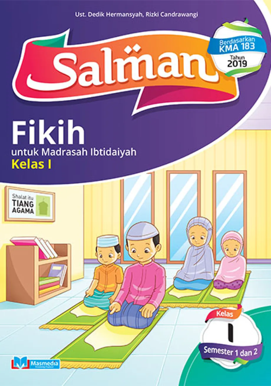 Alat Peraga Sekolah Lainnya Salman Fikih Madrasah Ibtidaiyah kelas I (Revisi) 1 ~item/2021/9/1/cover_fiqih_kelas_1_2020