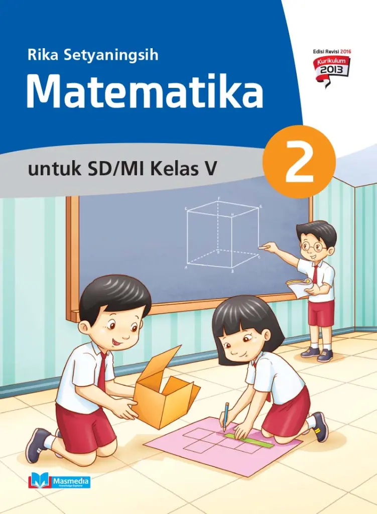 Matematika untuk SDMI Kelas V Kurikulum 2013 Edisi Revisi 2016