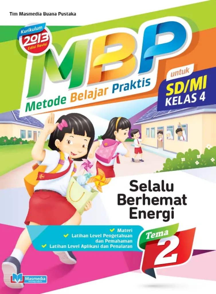 Metode Belajar Praktis SDMI Selalu Berhemat Energi kelas 4 tema 2  kurikulum 2013 Edisi Revisi