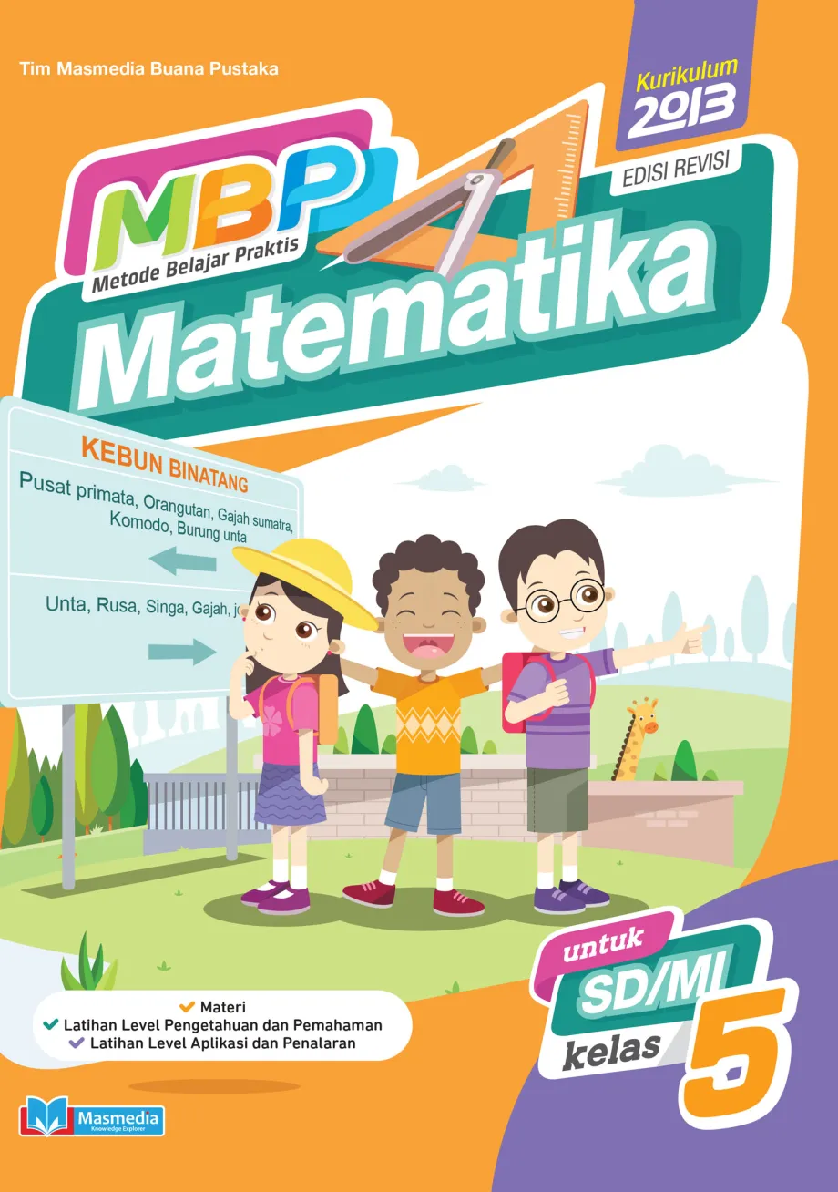 Alat Peraga Sekolah Lainnya Metode Belajar Praktis Matematika untuk SD/MI Kelas 5 - kurikulum 2013 Edisi revisi 1 ~item/2021/9/1/cover_mbp_matematika_5