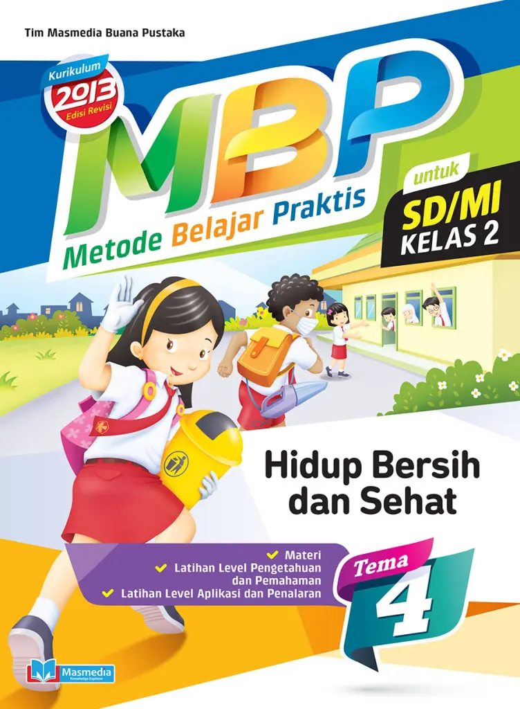 Metode Belajar Praktis SDMI Hidup Bersih dan Sehat kelas 2 tema 4  kurikulum 2013 Edisi Revisi