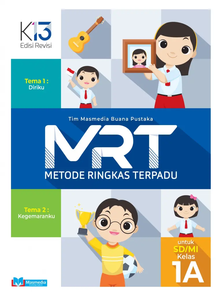 MRT Metode Ringkas Terpadu Tematik SD Kelas 1A Kurikulum 2013 Edisi Revisi