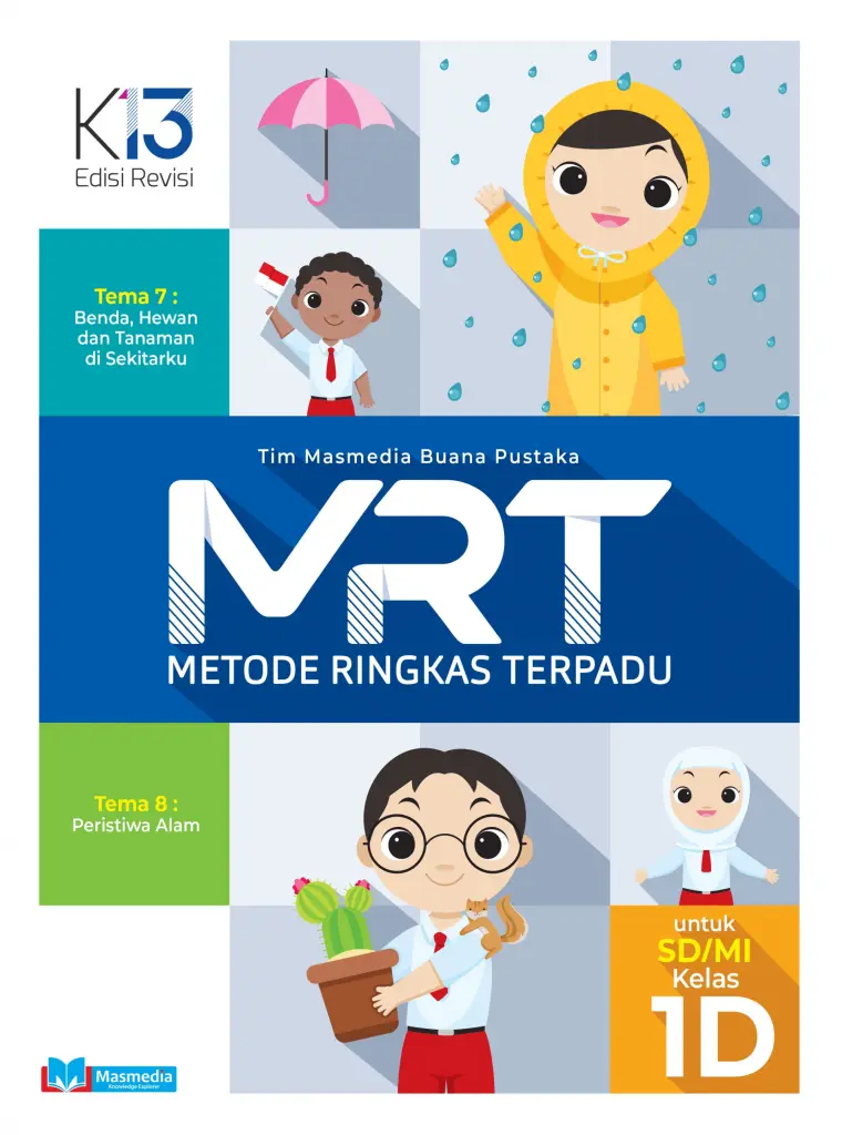 MRT Metode Ringkas Terpadu Tematik SD Kelas 1D Kurikulum 2013 Edisi Revisi