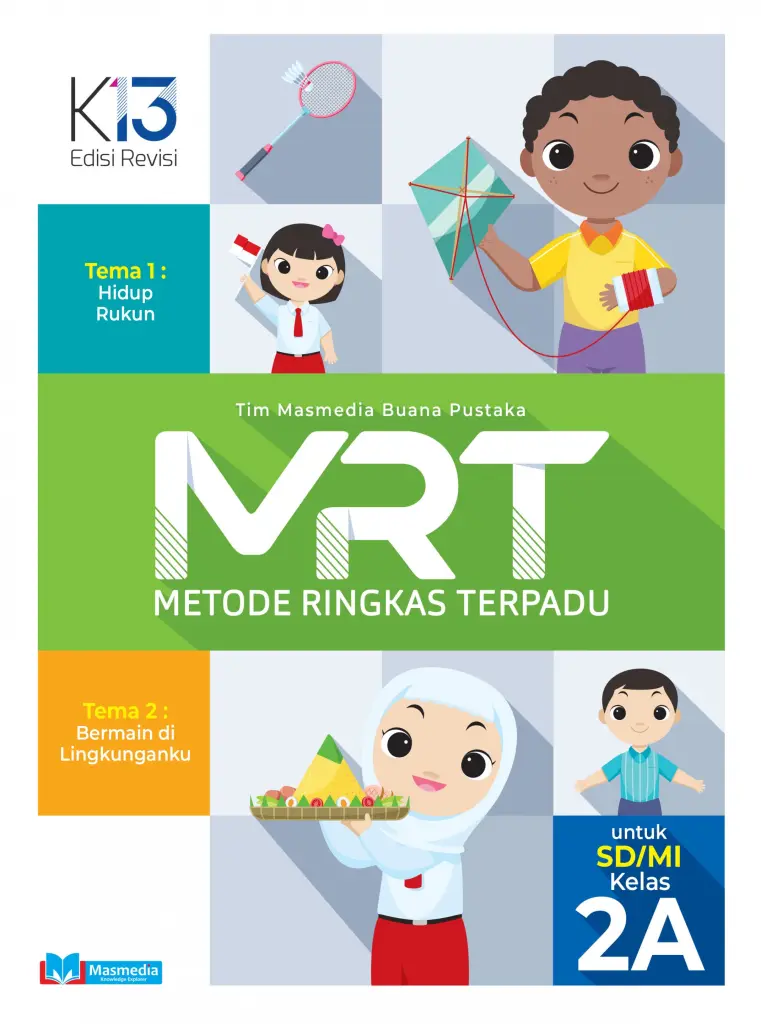 MRT Metode Ringkas Terpadu Tematik SD Kelas 2A Kurikulum 2013 Edisi Revisi