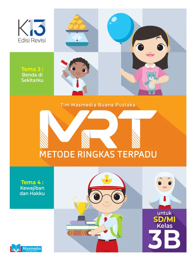 MRT Metode Ringkas Terpadu Tematik SD Kelas 3B Kurikulum 2013 Edisi Revisi