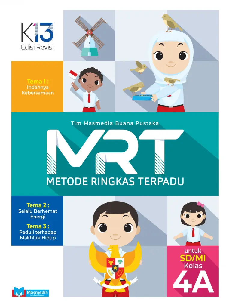 MRT Metode Ringkas Terpadu Tematik SD Kelas 4A Kurikulum 2013 Edisi Revisi