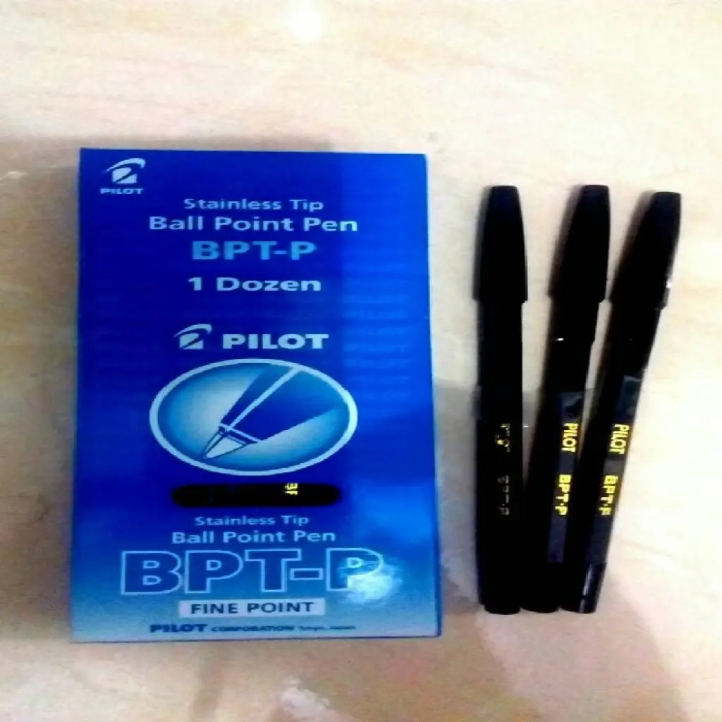 BALLPOINT PILOT BPTP HITAM  PACK