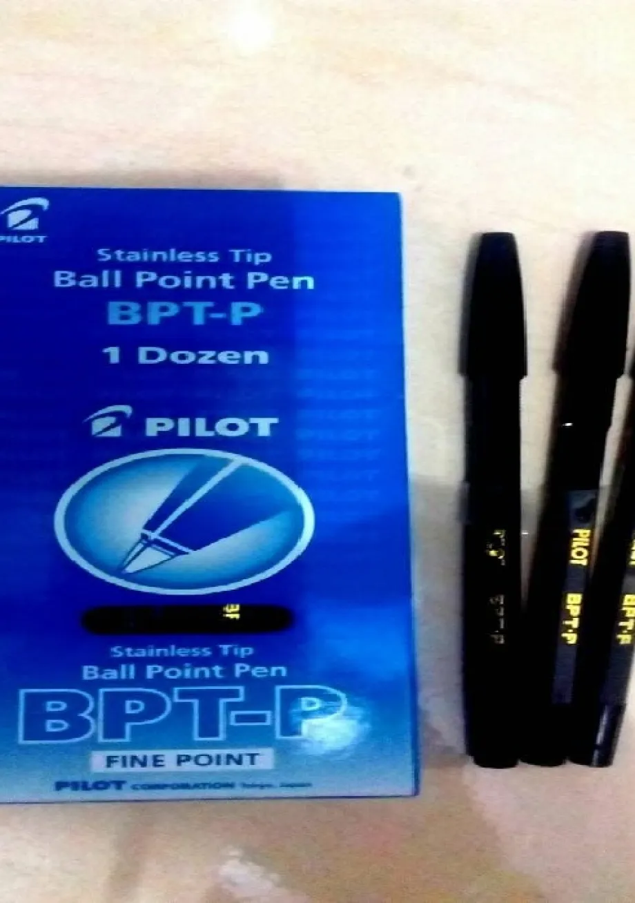 Pulpen  BALLPOINT PILOT BPT-P HITAM / BIJI 1 ~item/2021/9/13/ballpoint_pilot_bpt_p_hitam