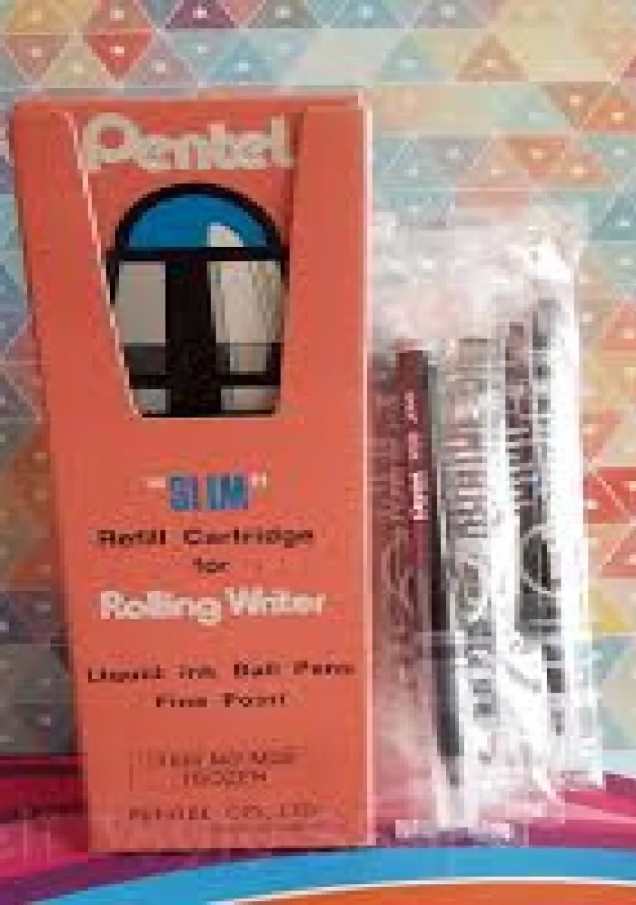 Pulpen REFIIL BALLPOINT PENTEL WARNA HITAM / BIJI 1 ~item/2021/9/13/pentel_ref