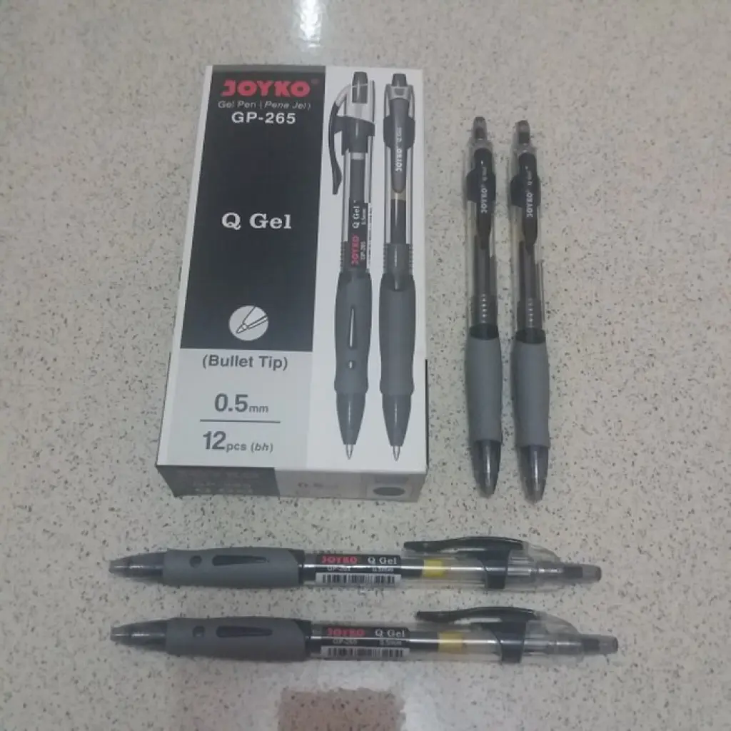  BALLPOINT GEL HITAM  BIJI