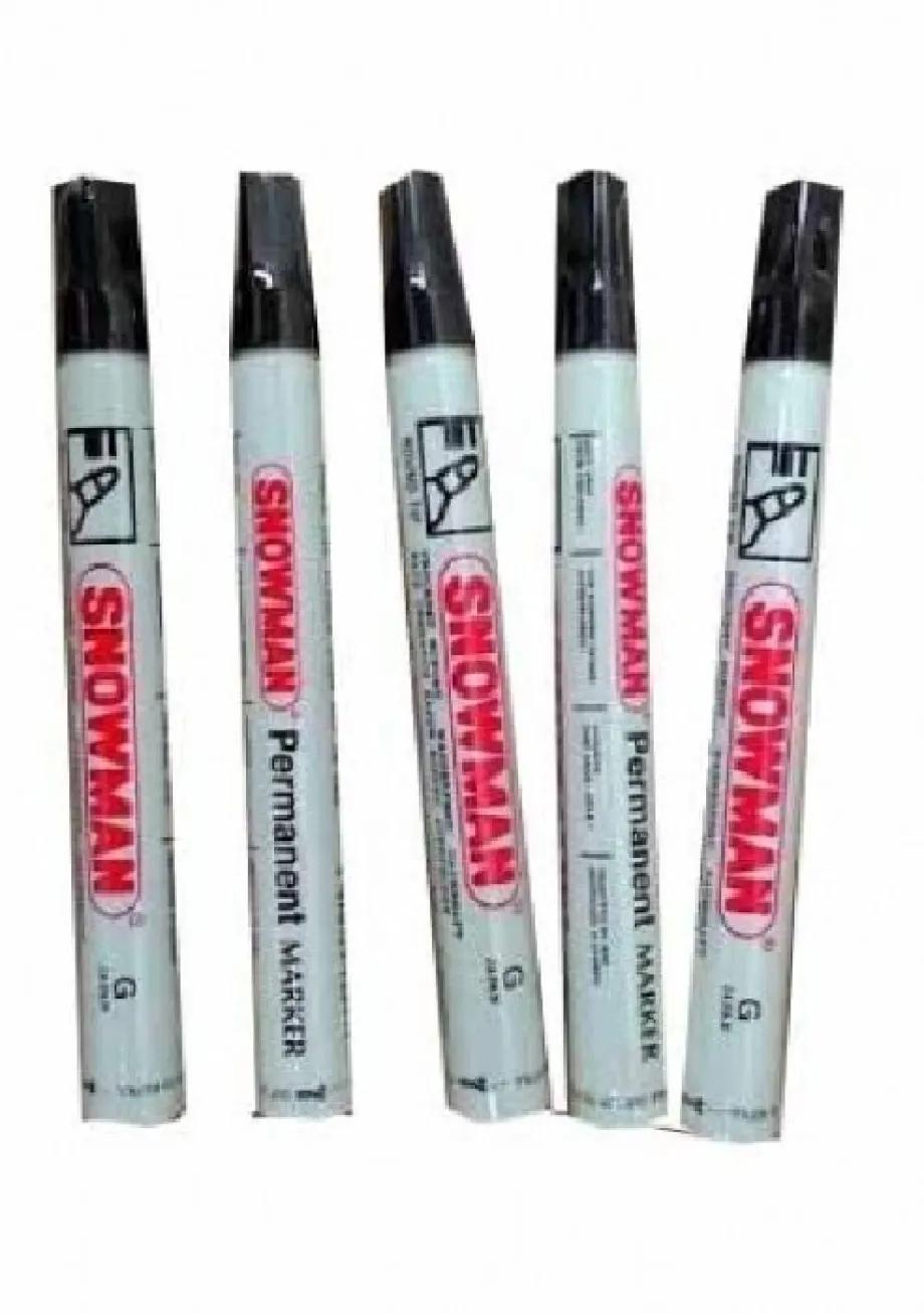Spidol Permanen SPIDOL SNOWMAN HITAM PERMANENT / PACK 1 ~item/2021/9/14/snowman_white_board_maker_warna_hitam_permanen