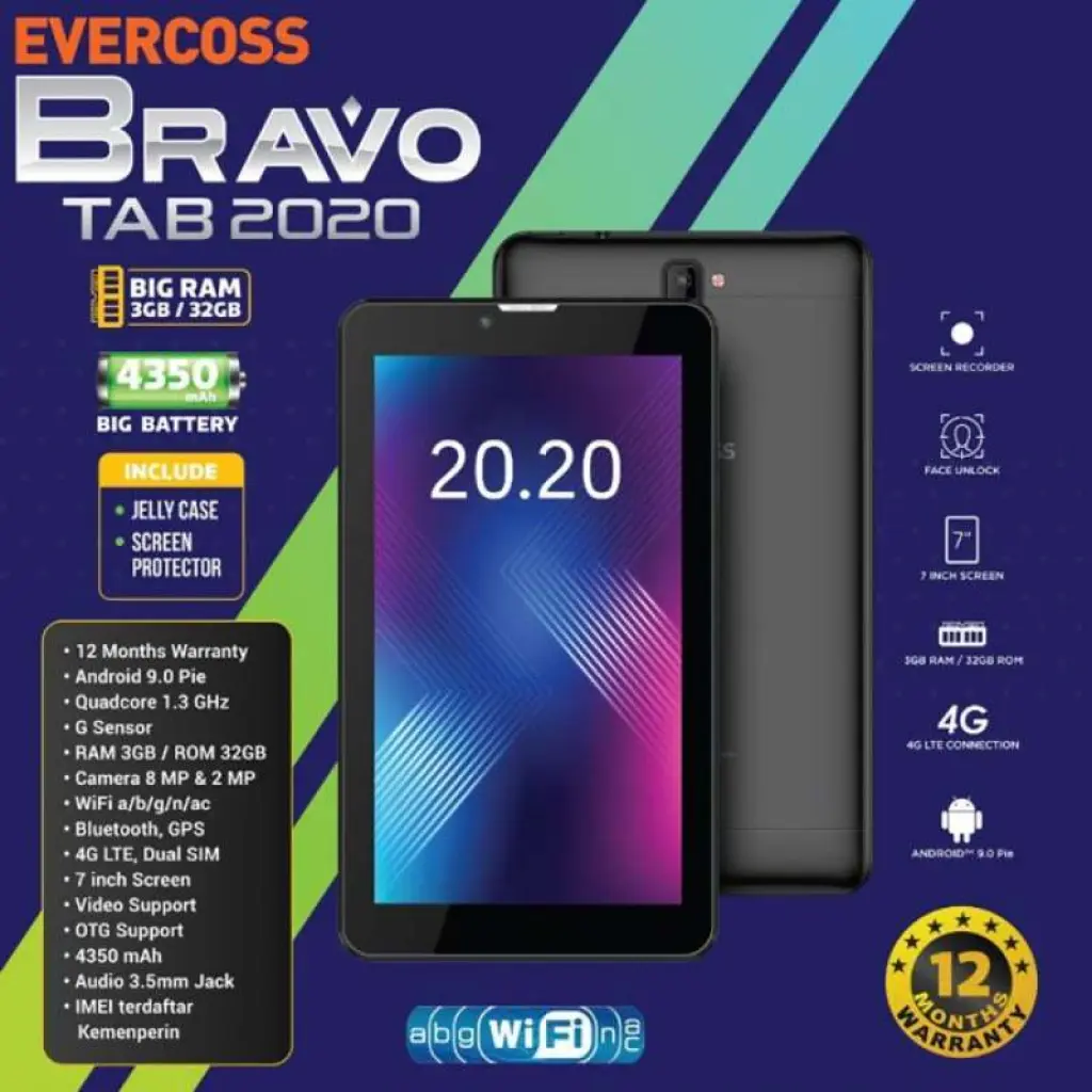 Evercoss Bravo TAB 2020 