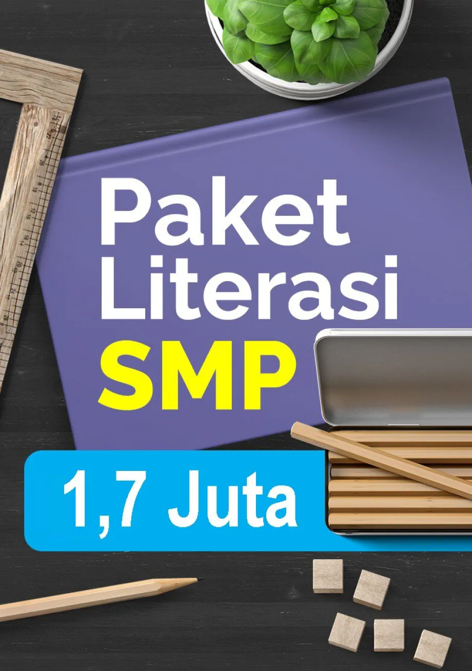 Alat Peraga Sekolah Lainnya Paket Literasi SMP - 1,7  1 ~item/2022/1/12/smp_17_juta