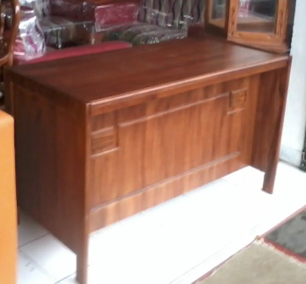 MEJA KERJA 12 BIRO KAYU JATI