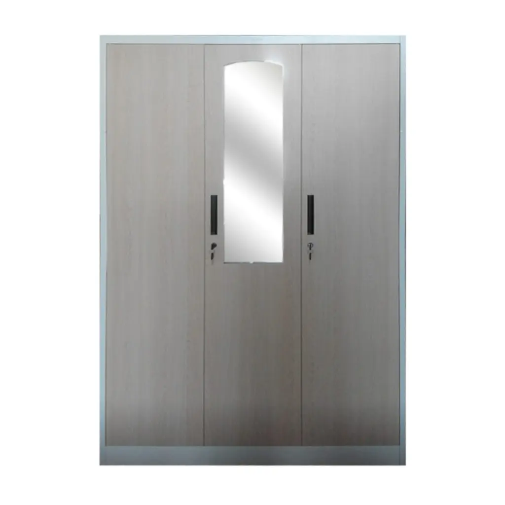 Tiger Almari Pintu Ayun BZZY02 WOOD BROWNWHITE Full Height